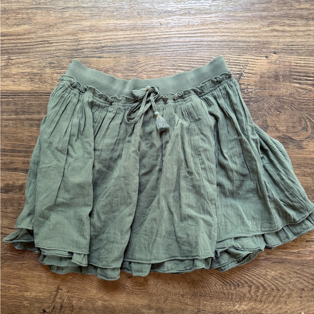Aerie Gauze Mini Skirt